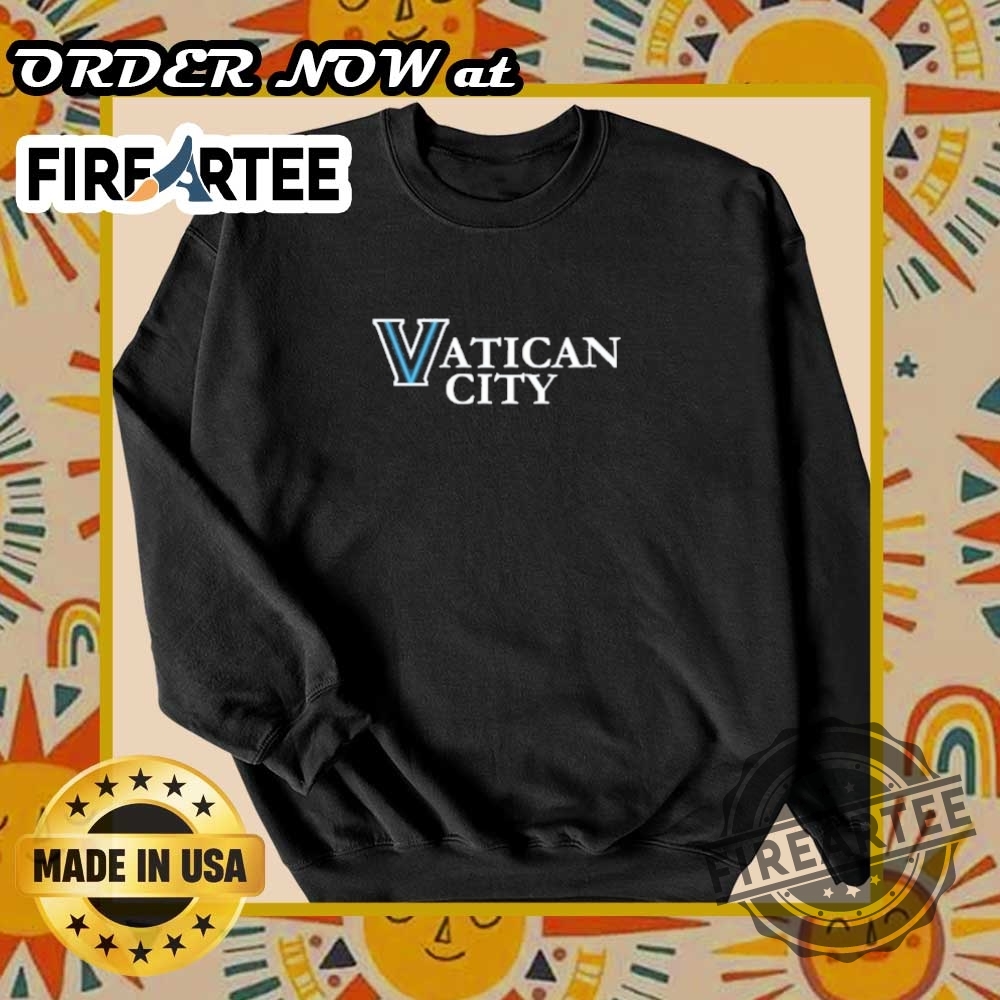 Vatican City Pope Leo Xiv Tshirt V For Villanova Catholic Tee 7 Vatican City Pope Leo XIV T-Shirt – V for Villanova Catholic Tee