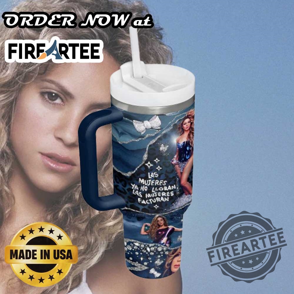 Shakira Las Mujeres Ya No Lloran Tumbler With Handle Glitter Butterfly Latin Pop Cup 5 Shakira Las Mujeres Ya No Lloran Tumbler With Handle – Glitter Butterfly Latin Pop Cup