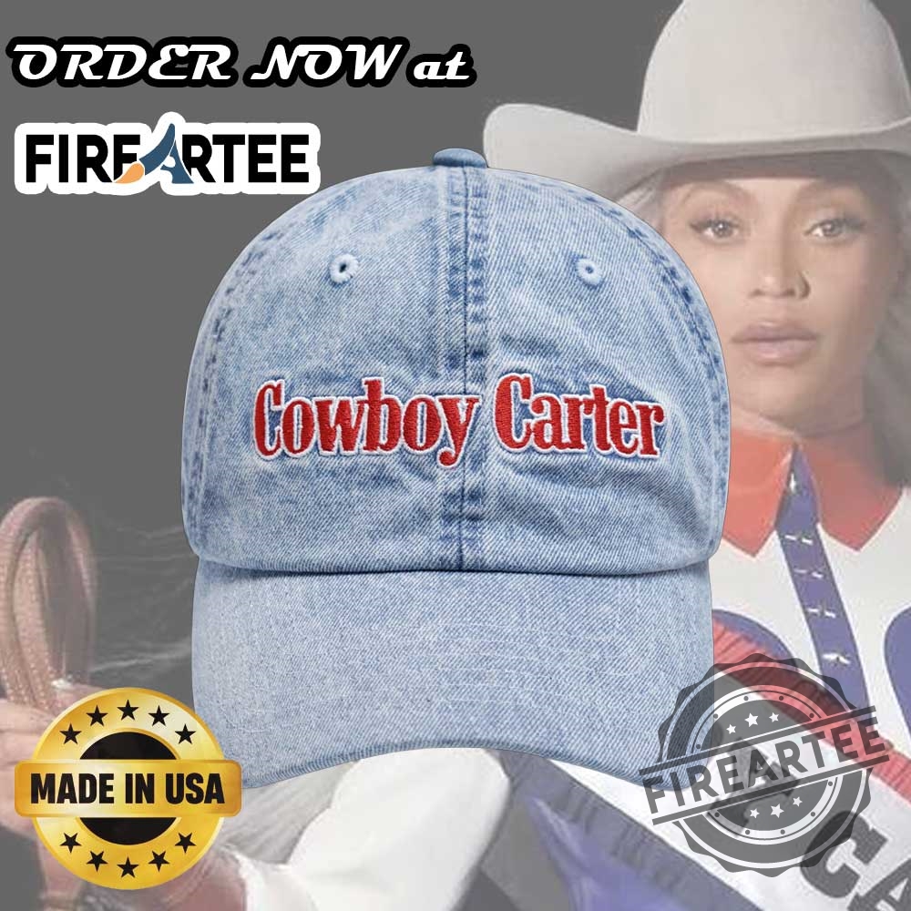 Cowboy Carter Embroidered Denim Hat Beyoncé Album Inspired Adjustable Cap 4 Cowboy Carter Embroidered Denim Hat – Beyoncé Album Inspired Adjustable Cap