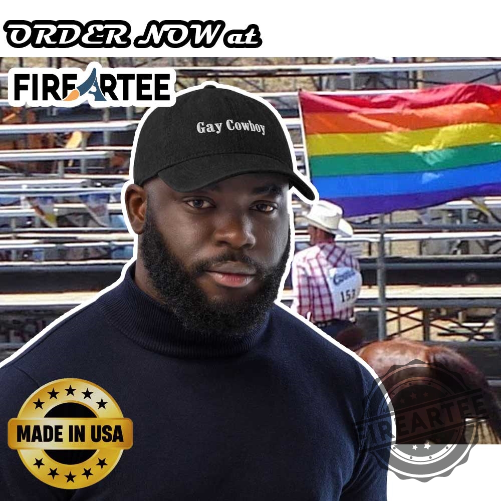 Gay Cowboy Embroidered Hat Lgbtq Pride Western Style Dad Cap 4 Gay Cowboy Embroidered Hat – LGBTQ Pride Western Style Dad Cap