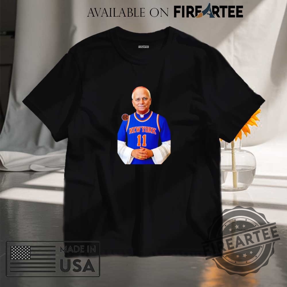 "Discover Unique Pope Leo XIV Chicago and New York T-Shirts" 2 Pope Leo Xiv New York Knicks Tshirts