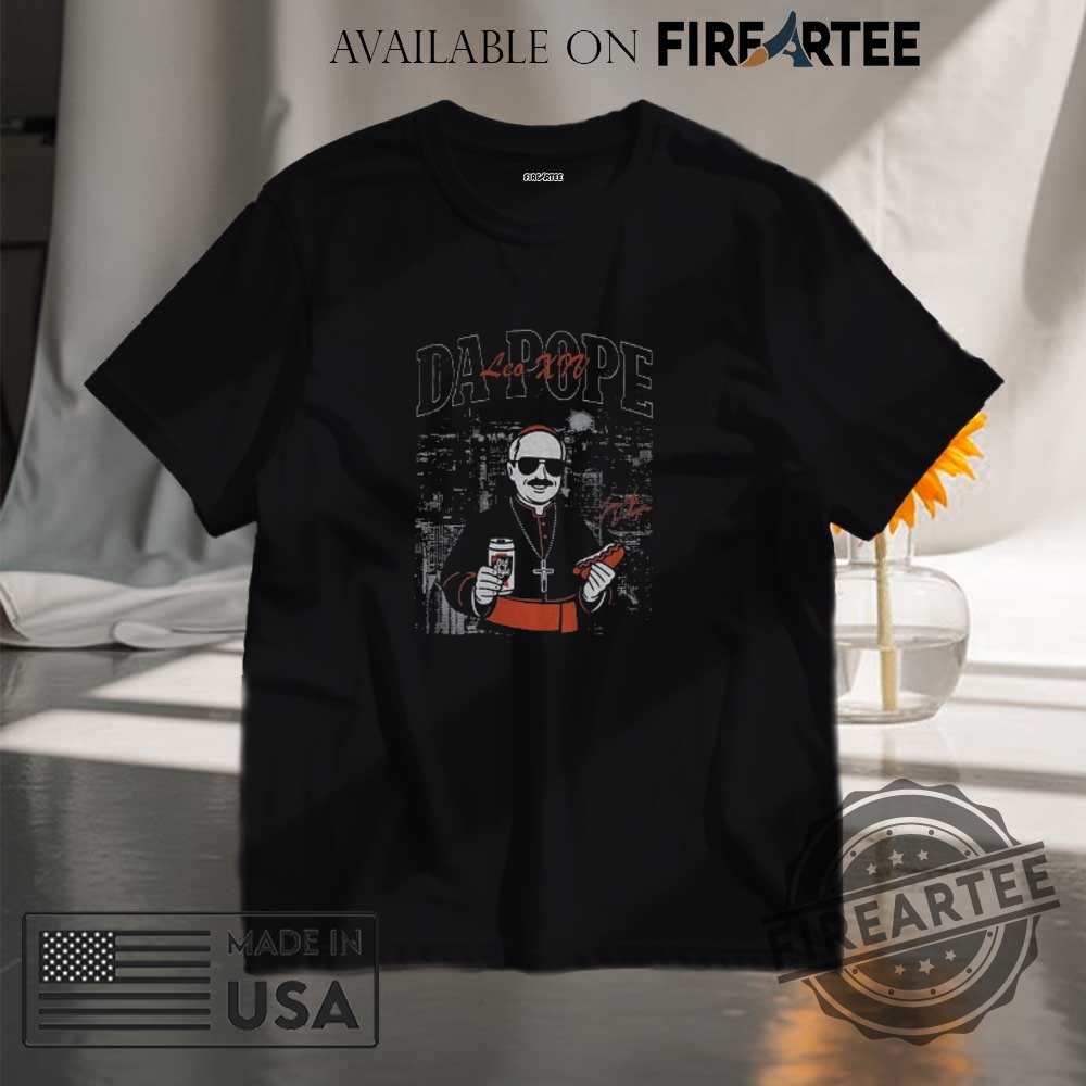 "Discover Unique Pope Leo XIV Chicago and New York T-Shirts" 3 Da Pope Leo Xiv Chicago Eat Hot Dogs Tshirts