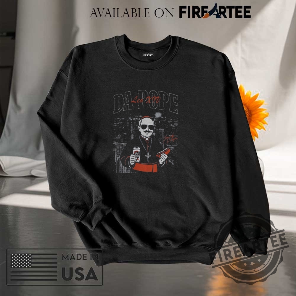 Da Pope Leo Xiv Chicago Eat Hot Dogs Tshirts 7 Da Pope Leo XIV Chicago eat hot dogs T-shirts