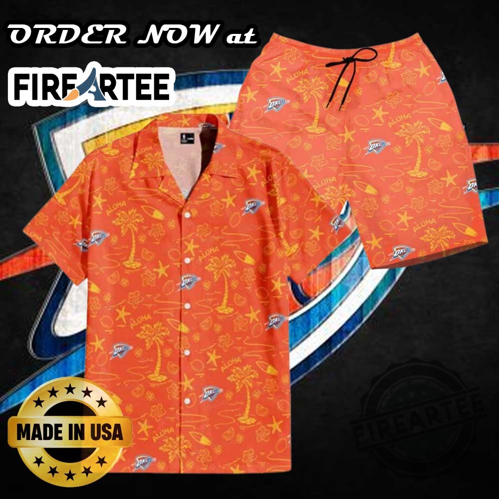 Oklahoma-City-Thunder-Aloha-Summer-Set-Tropical-Hawaiian-Shirt-And-Shorts-For-Nba-Fans-fireartee_1