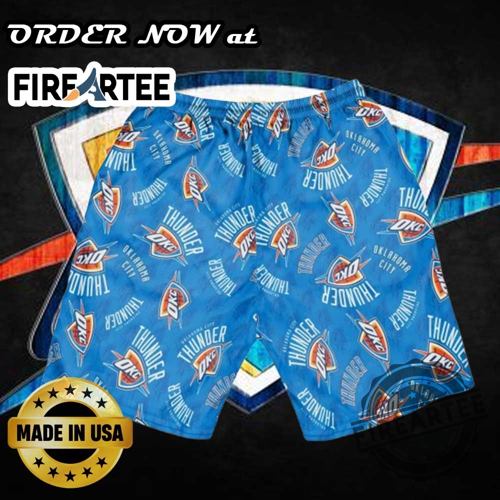 Oklahoma City Thunder Hawaiian Shirt Blue Nba Team Logo Summer Buttonup For Basketball Fans 7 Oklahoma City Thunder Hawaiian Shirt – Blue NBA Team Logo Summer Button-Up for Basketball Fans