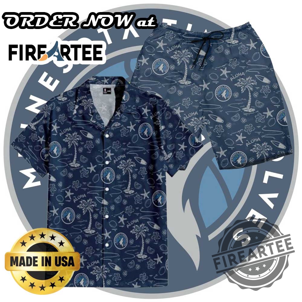 Minnesota-Timberwolves-Hawaiian-Shirt-Short-Navy-Aloha-Nba-Buttonup-For-Basketball-Fans-fireartee_1