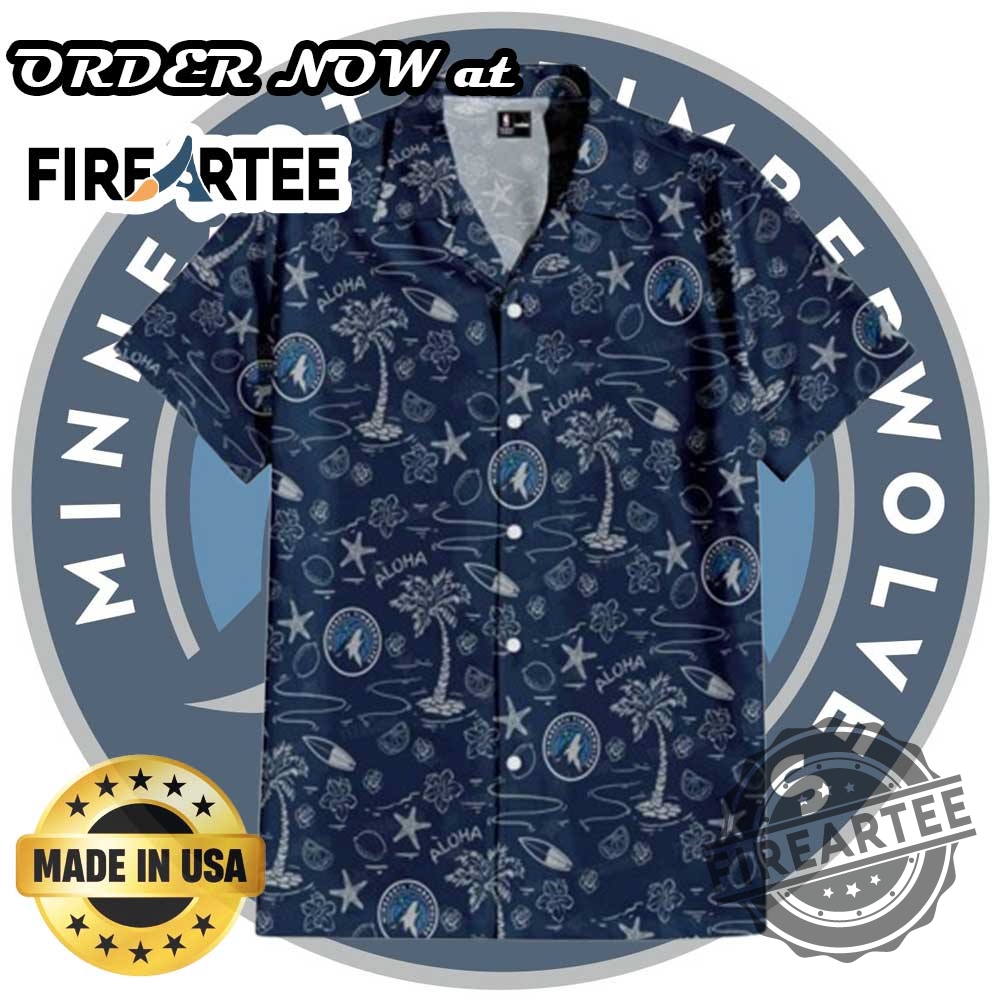 Minnesota Timberwolves Hawaiian Shirt Short Navy Aloha Nba Buttonup For Basketball Fans 5 Minnesota Timberwolves Hawaiian Shirt Short – Navy Aloha NBA Button-Up for Basketball Fans
