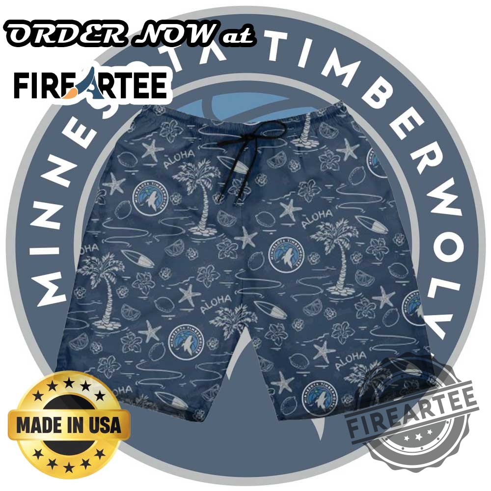 Minnesota Timberwolves Hawaiian Shirt Short Navy Aloha Nba Buttonup For Basketball Fans 7 Minnesota Timberwolves Hawaiian Shirt Short – Navy Aloha NBA Button-Up for Basketball Fans