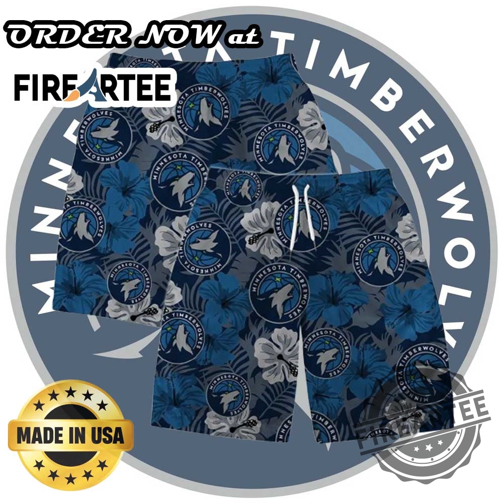 Minnesota Timberwolves Summer Set Tropical Nba Hawaiian Shirt And Shorts For Basketball Fans 7 Minnesota Timberwolves Summer Set – Tropical NBA Hawaiian Shirt and Shorts for Basketball Fans