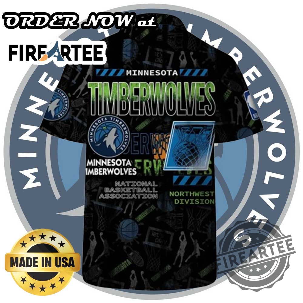 Minnesota Timberwolves Court Passion Hawaiian Shirt Short 6 Minnesota Timberwolves Court Passion Hawaiian Shirt Short