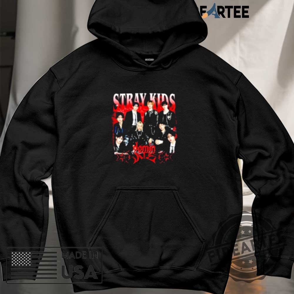 Stray Kids Domin Graphic Shirt 6 Stray Kids Domin Graphic Shirt fireartee 2