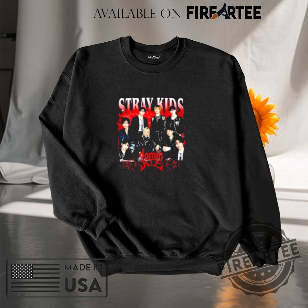 Stray Kids Domin Graphic Shirt 7 Stray Kids Domin Graphic Shirt fireartee 3