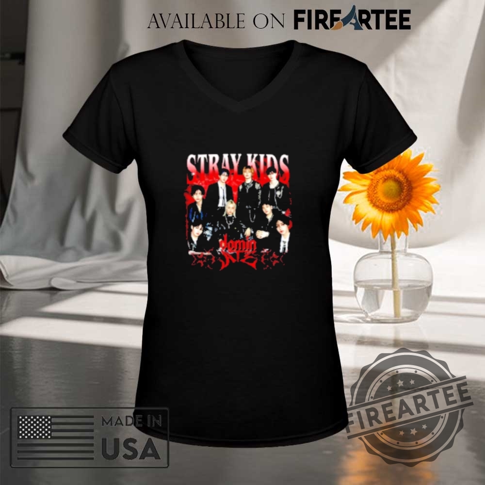 Stray Kids Domin Graphic Shirt 9 Stray Kids Domin Graphic Shirt fireartee 5