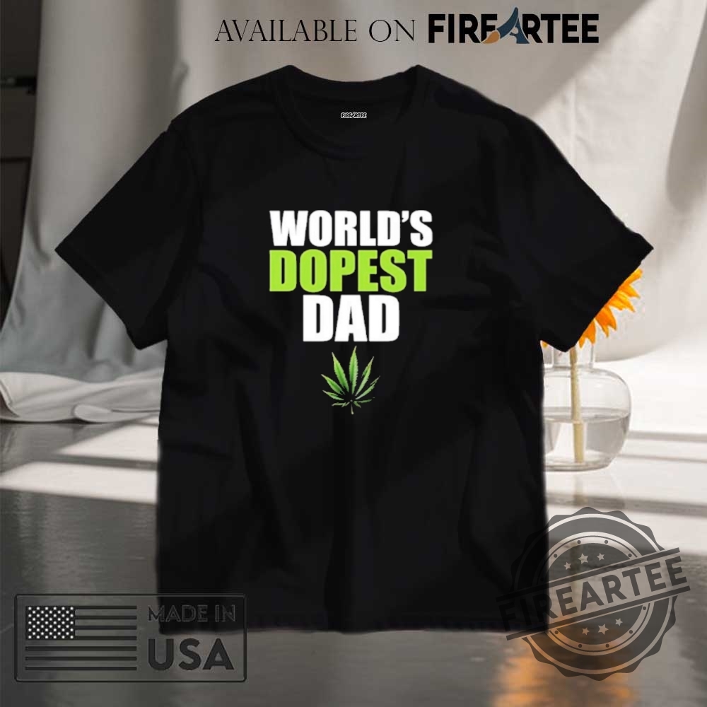 "Exclusive Band T-Shirts: Vinnum Sabbathi, Stray Kids, and More" 11 Worlds Dopest Dad Marijuana Shirt