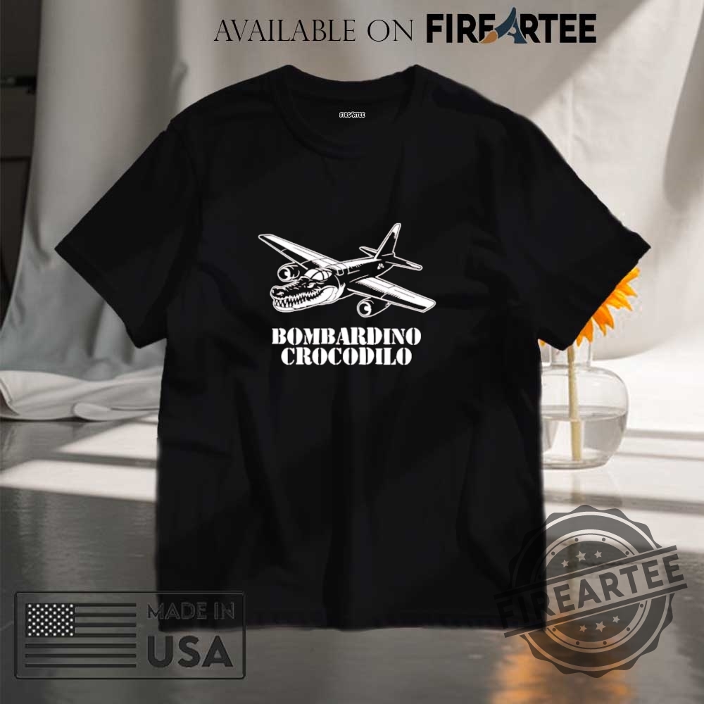 "Exclusive Band T-Shirts: Vinnum Sabbathi, Stray Kids, and More" 12 Bombardino Crocodilo Crocodile Shirt