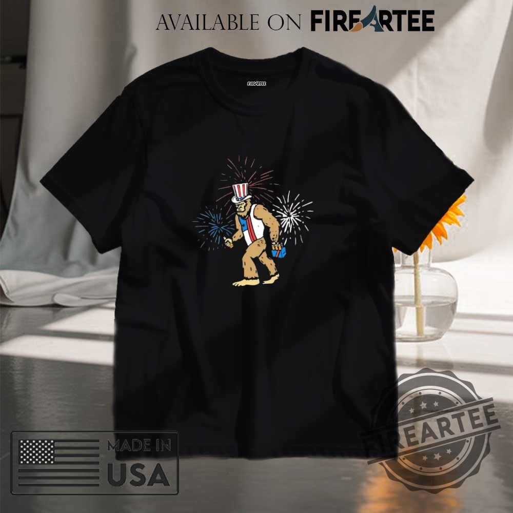 "Exclusive Band T-Shirts: Vinnum Sabbathi, Stray Kids, and More" 13 Bigfoot Beers Firework 4Th Of July Shirt