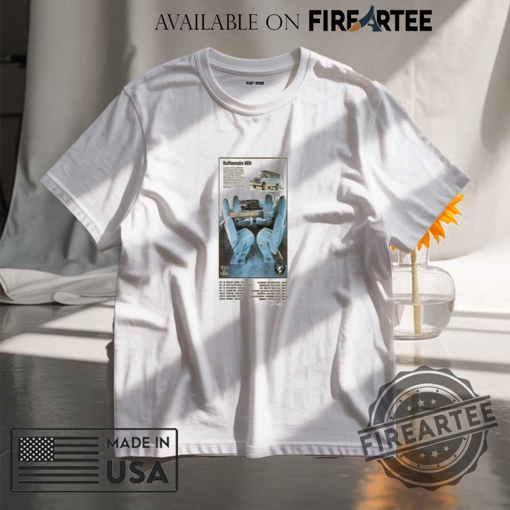 "Exclusive Band T-Shirts: Vinnum Sabbathi, Stray Kids, and More" 16 Rattlesnake Milk Poster Little Rock May 29 2025 Shirt