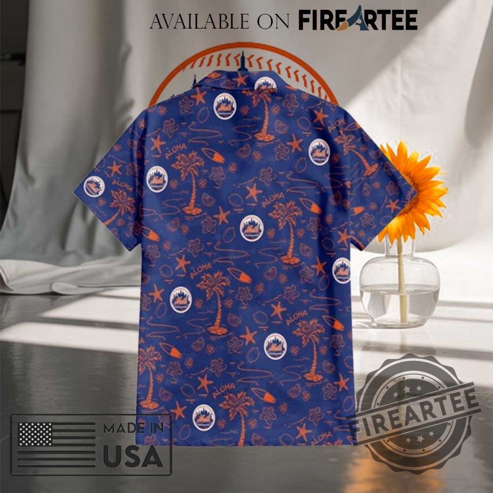New York Mets Hawaiian Shirt Aloha Tropical Baseball Buttonup Shirt For Summer Fans 4 New York Mets Hawaiian Shirt – Aloha Tropical Baseball Button-Up Shirt for Summer Fans