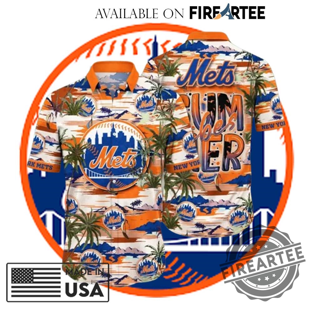 New York Mets Summer Vibers Hawaiian Shirt 3 New York Mets Summer Vibers Hawaiian Shirt
