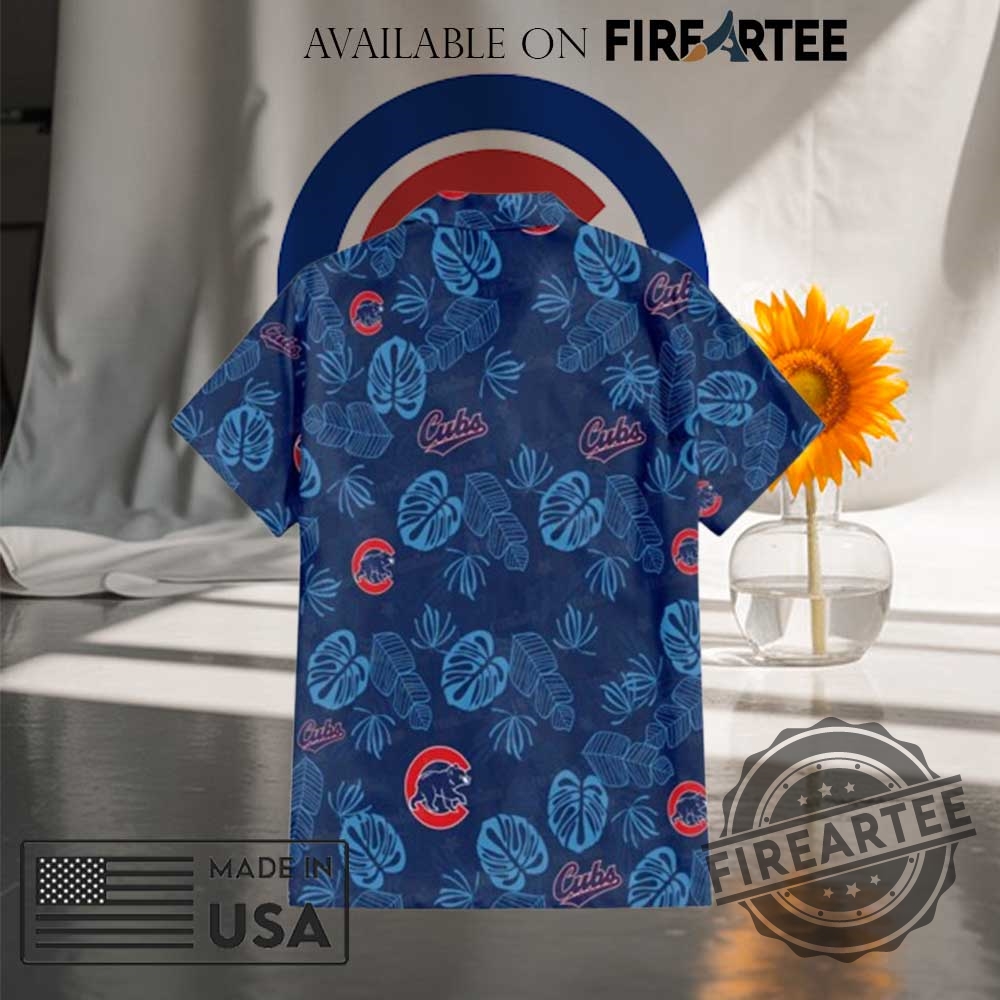 Chicago Cubs Hawaiian Shirt And Shorts Set Tropical Summer Matching Outfit For Baseball Fans 7 Chicago Cubs Hawaiian Shirt and Shorts Set – Tropical Summer Matching Outfit for Baseball Fans