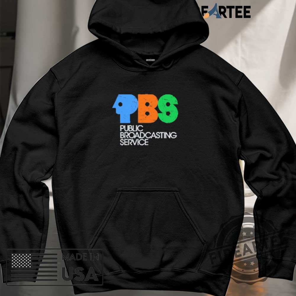 Vintage Pbs Logo Tshirt Retro Public Broadcasting Service Tee 6 Vintage PBS Logo T-Shirt - Retro Public Broadcasting Service Tee