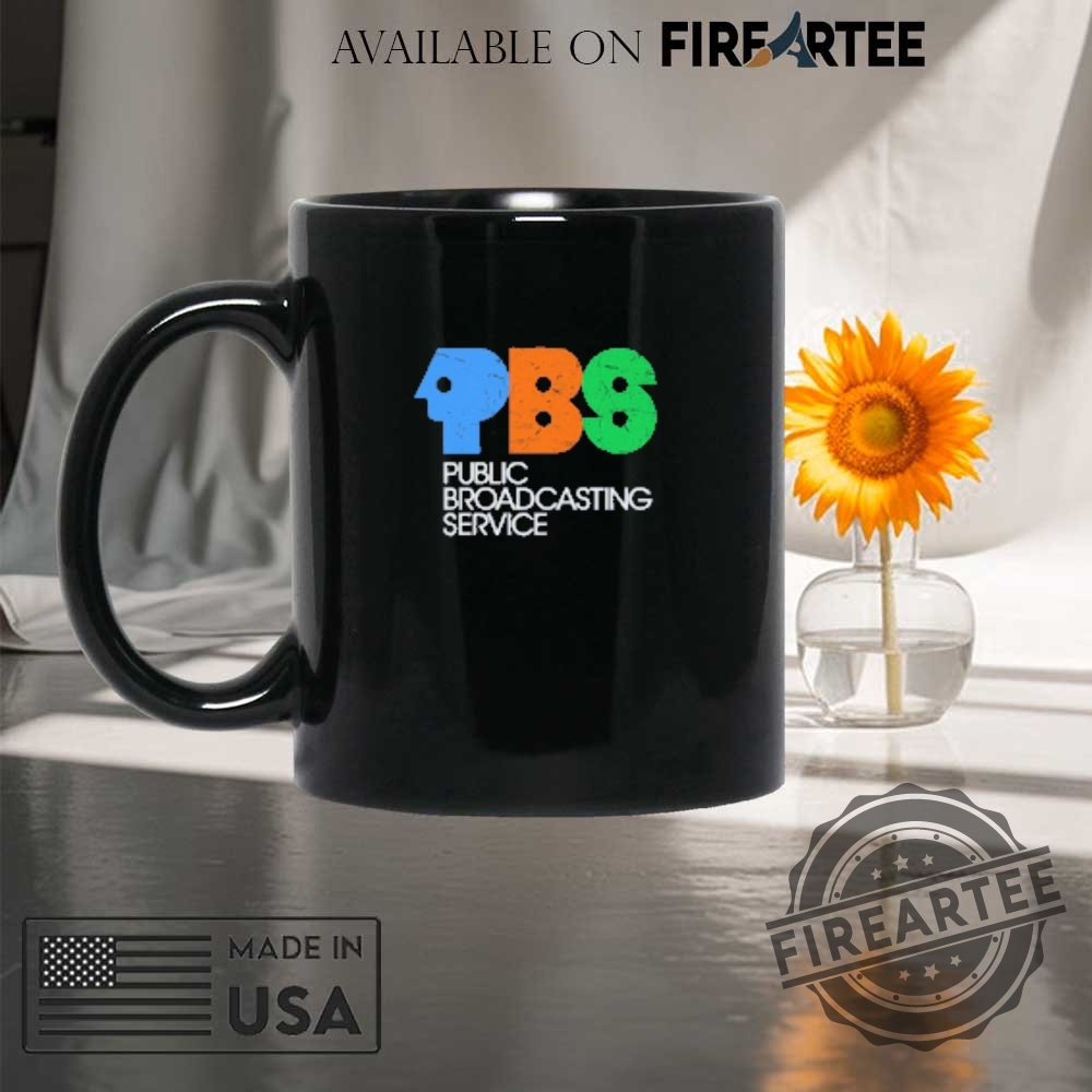 Vintage Pbs Logo Tshirt Retro Public Broadcasting Service Tee 8 Vintage PBS Logo T-Shirt - Retro Public Broadcasting Service Tee