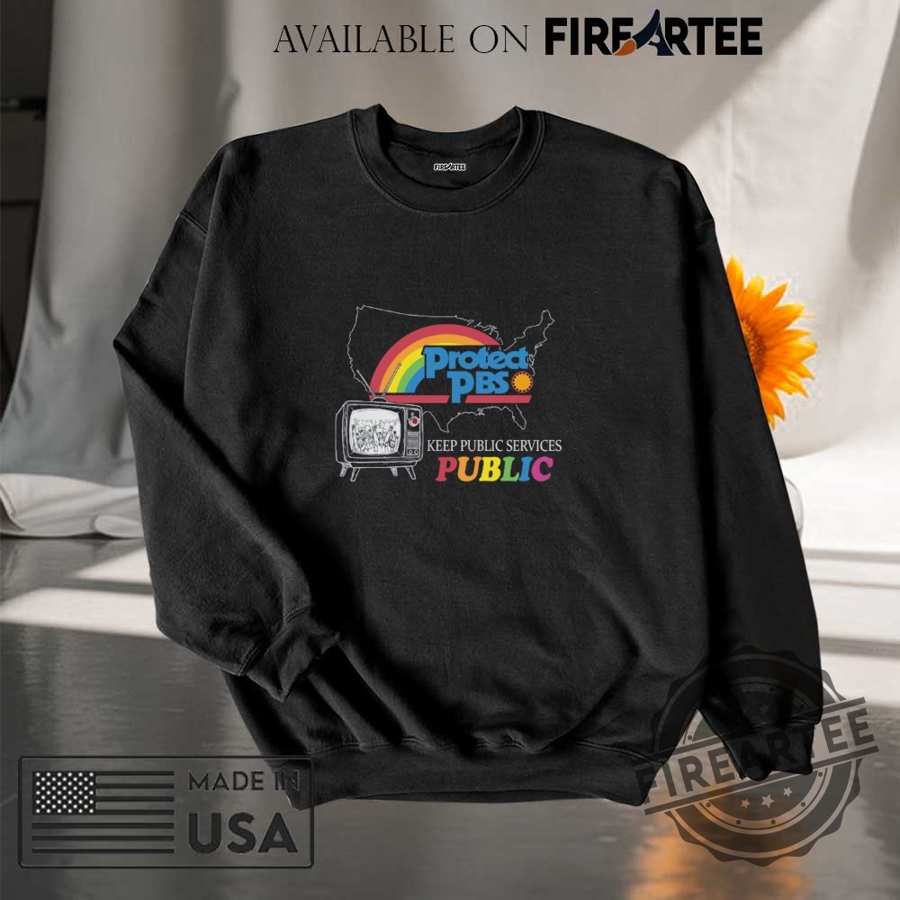 Protect Pbs Rainbow Tshirt Keep Public Services Public Retro Tee For Educational Tv Supporters 7 Protect PBS Rainbow T-Shirt – Keep Public Services Public Retro Tee for Educational TV Supporters