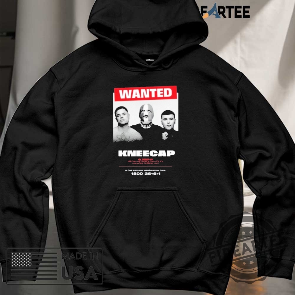 Wanted Kneecap Shirt 6 Wanted Kneecap Shirt