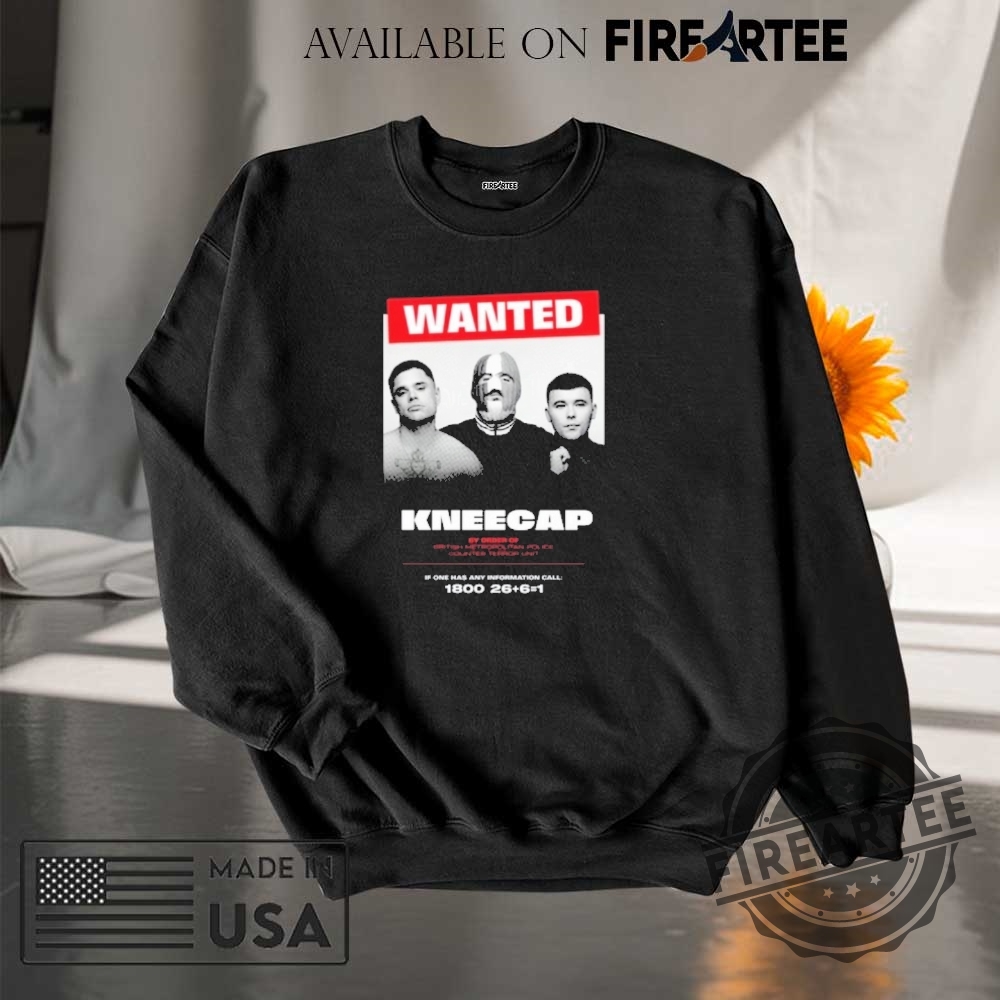 Wanted Kneecap Shirt 7 Wanted Kneecap Shirt