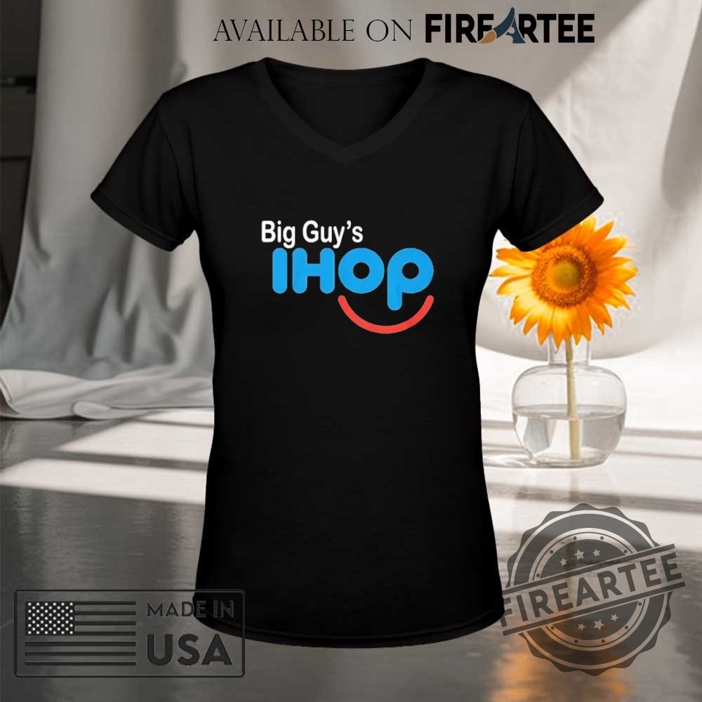 Big Guys Ihopshirt 9 Big guy’s IHOPshirt