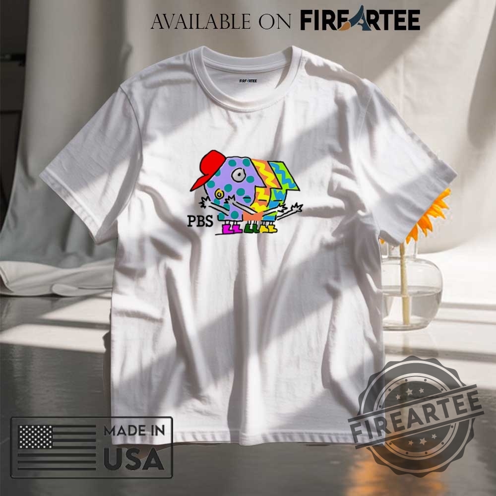 "Top Retro PBS and Resistance T-Shirts for Educational TV Fans" 18 Pbs Cartoon Character Shirt