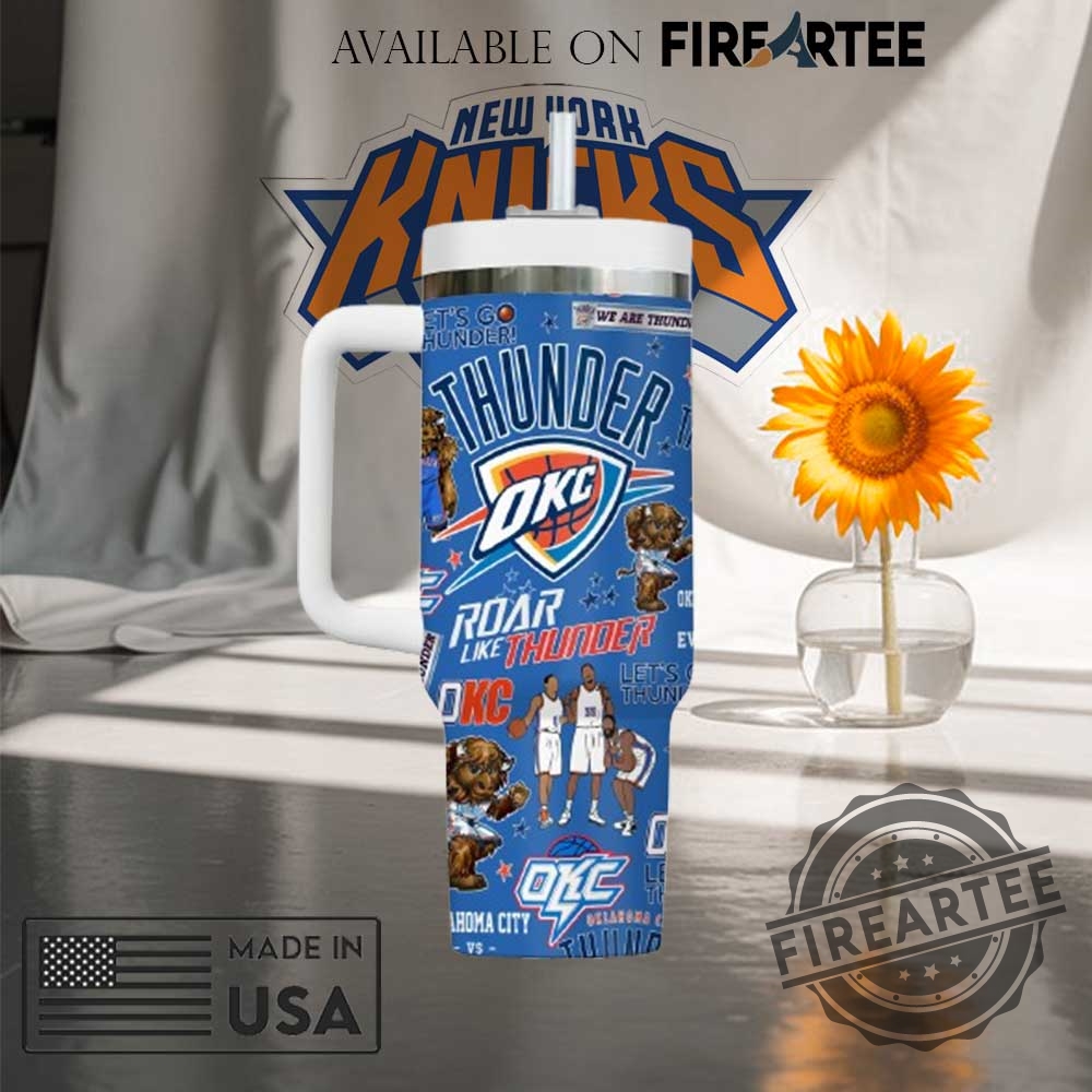 Oklahoma City Thunder Custom Tumbler Personalized Name Number 40 Oz Cup 4 Oklahoma City Thunder Custom Tumbler – Personalized Name & Number 40 oz Cup