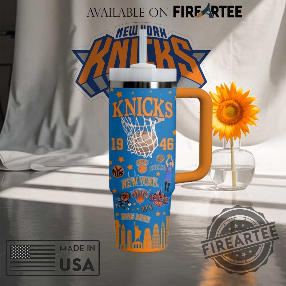 New York Knicks 1946 Skyline Tumbler 40 Oz Basketball Fan Cup 5 New York Knicks 1946 Skyline Tumbler – 40 oz Basketball Fan Cup