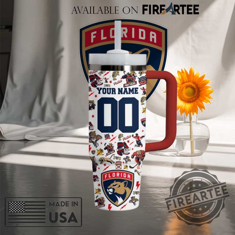 Florida Panthers Custom Tumbler Time To Hunt 40 Oz Hockey Cup 5 Florida Panthers Custom Tumbler Time To Hunt 40 Oz Hockey Cup fireartee 3