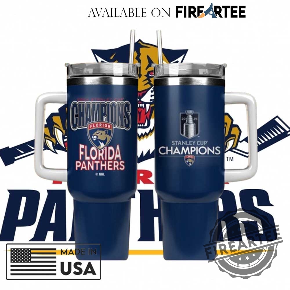 Florida Panthers 2024 Stanley Cup Champions Tumbler 40 Oz Nhl Winner Mug 3 Florida Panthers 2024 Stanley Cup Champions Tumbler – 40 oz NHL Winner Mug