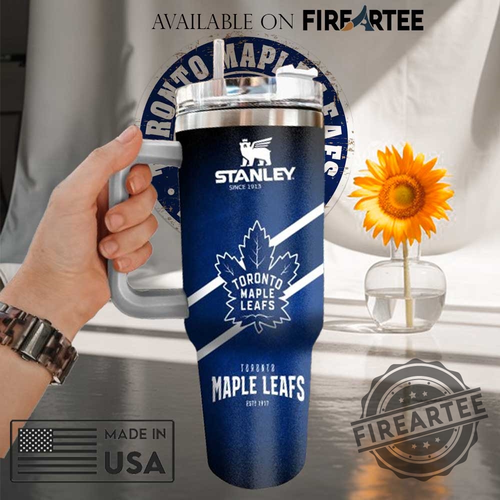 Toronto Maple Leafs Stanley Style 40 Oz Tumbler Nhl Hockey Travel Mug