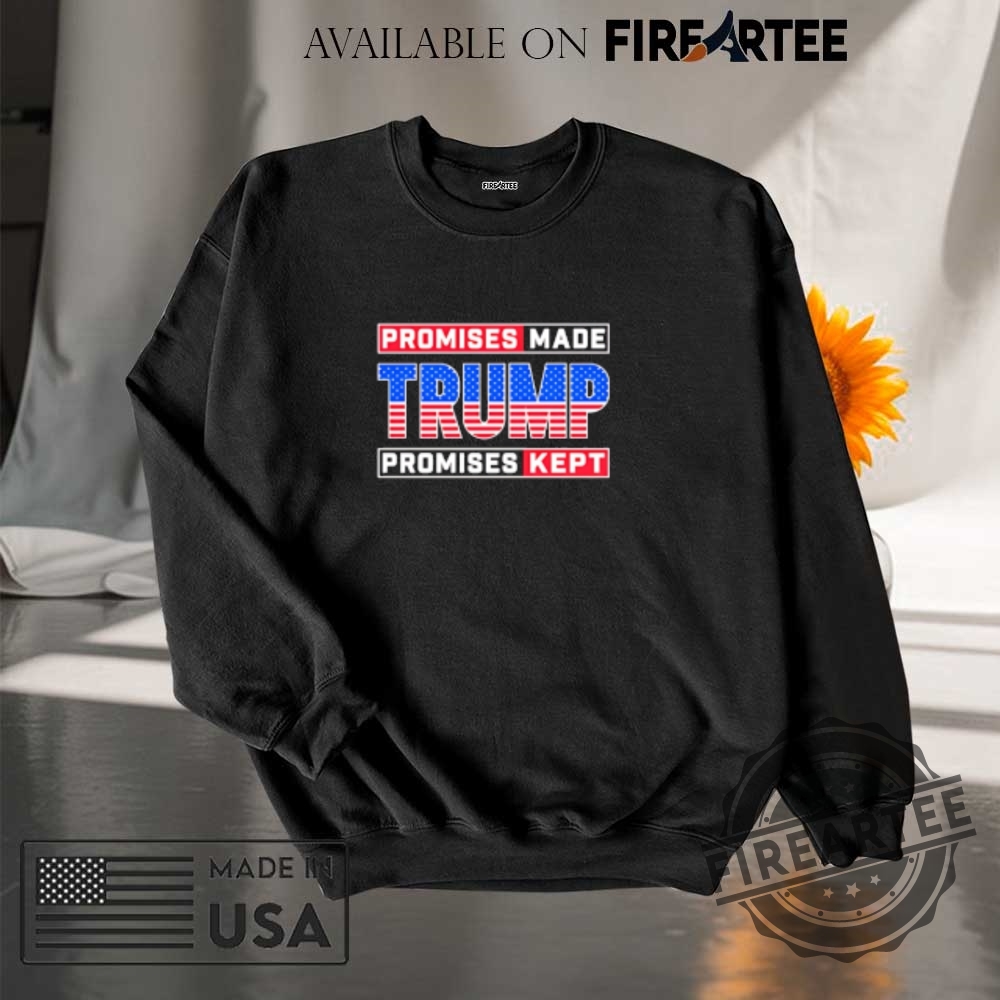 Promises Made Trump Promises Kept Usa Flag Shirt 7 Promises Made Trump Promises Kept USA flag shirt