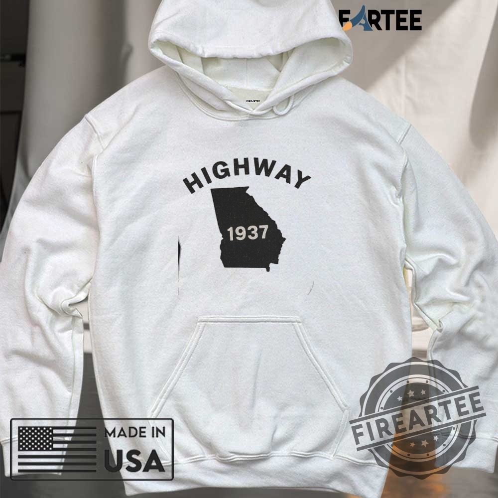 Georgia Highway 1937 Shirt Retro Road Trip Lovers Shirt 6 Georgia Highway 1937 Shirt Retro Road Trip Lovers Shirt