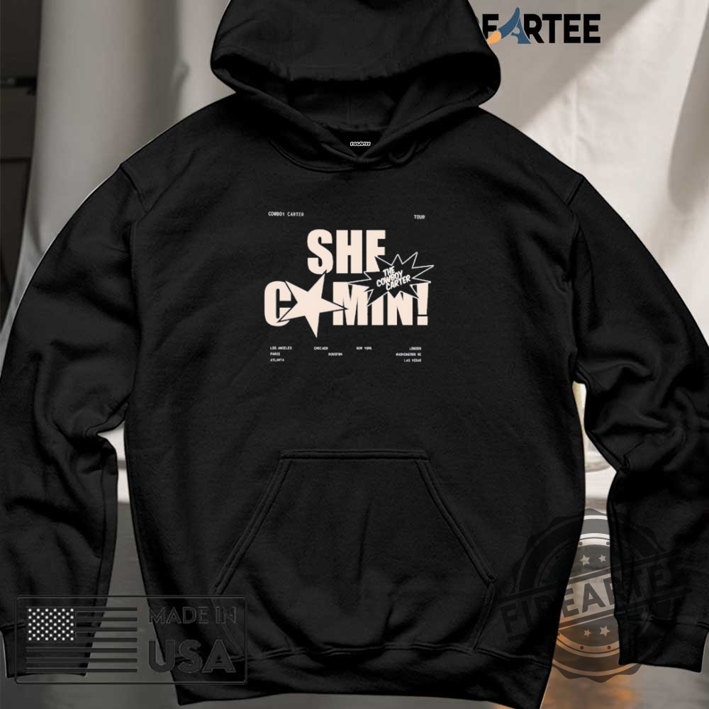 Cowboy Carter Beyonce She Comin Tour Shirt 6 Cowboy Carter Beyonce she comin tour shirt