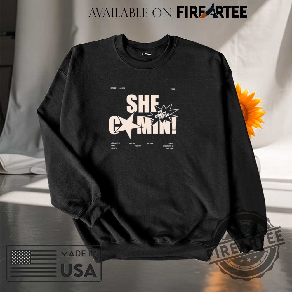 Cowboy Carter Beyonce She Comin Tour Shirt 7 Cowboy Carter Beyonce she comin tour shirt