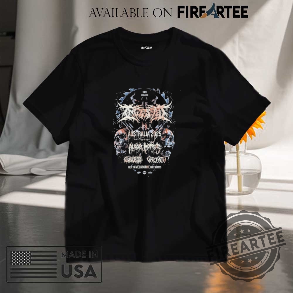 "Must-Have Tour Shirts: Linkin Park & Kendrick Lamar 2025 Collection" 10 Ngested Melbourne Au Music At Max Watts On July 24Th Australia Tour 2025 Tshirts