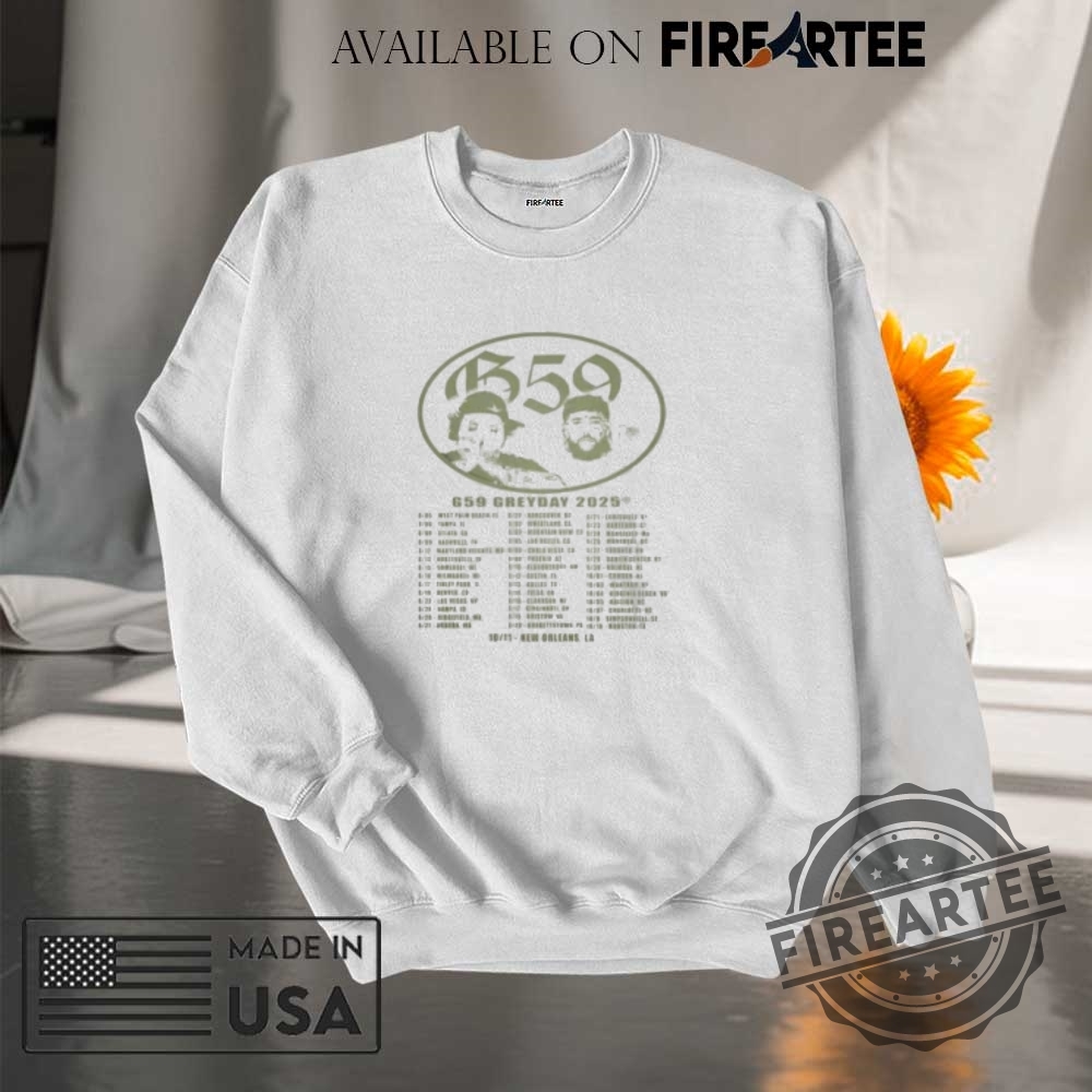 G 59 Greyday 2025 Tour Dates Tshirts 7 G 59 GreyDay 2025 Tour Dates T-shirts