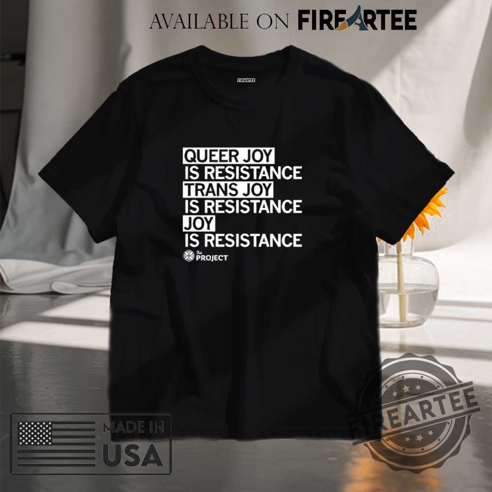 "Must-Have Tour Shirts: Linkin Park & Kendrick Lamar 2025 Collection" 15 The Project Qc Joy Is Resistance Shirt
