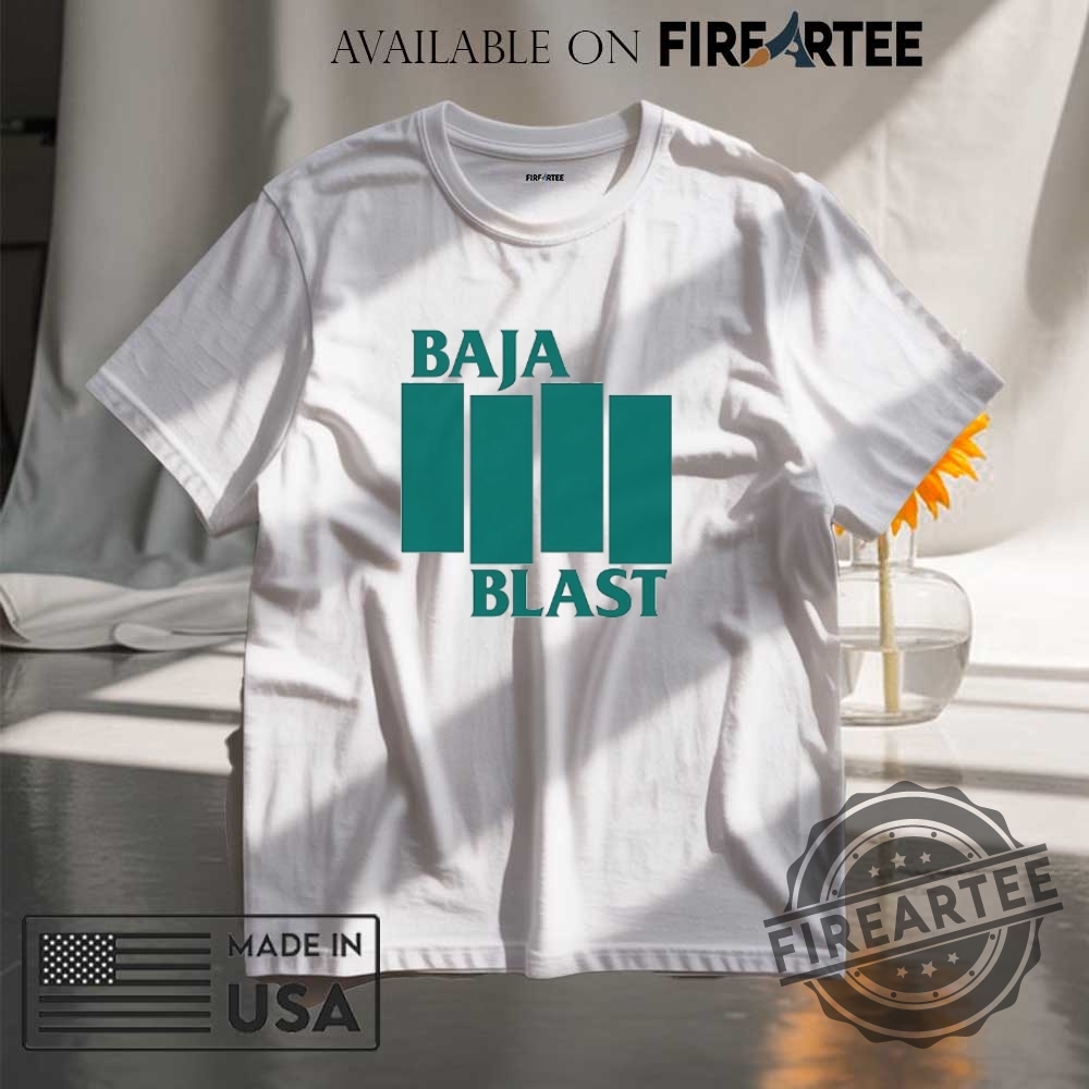 "Trendy Antihero and Quirky Statement T-Shirts for Bold Fashion Choices" 8 Baja Blast Flag Shirt