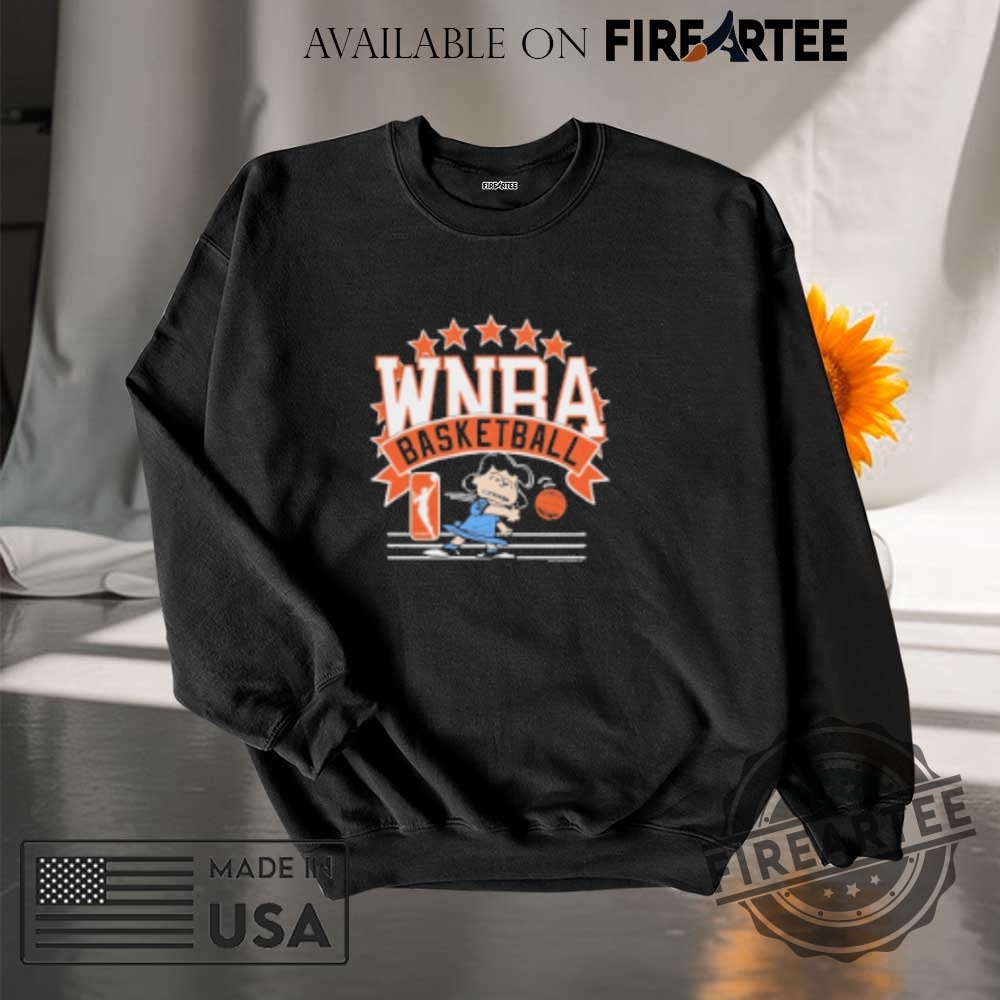 The Peanuts Lucy X Wnba Basketball Tshirts 7 The Peanuts Lucy x WNBA Basketball T-shirts