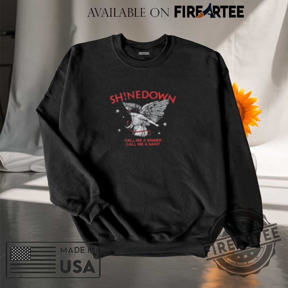 Shinedown Call Me A Sinner Call Me A Saint Tour 2025 Tshirts 7 Shinedown Call Me A Sinner Call Me A Saint Tour 2025 T-shirts