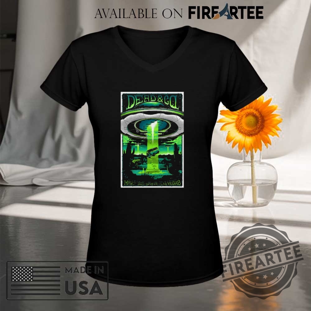 Dead Company At Sphere In Las Vegas Nv On May 17 2025 Concert Shirt 9 Dead & Company At Sphere In Las Vegas, NV On May 17 2025 Concert Shirt