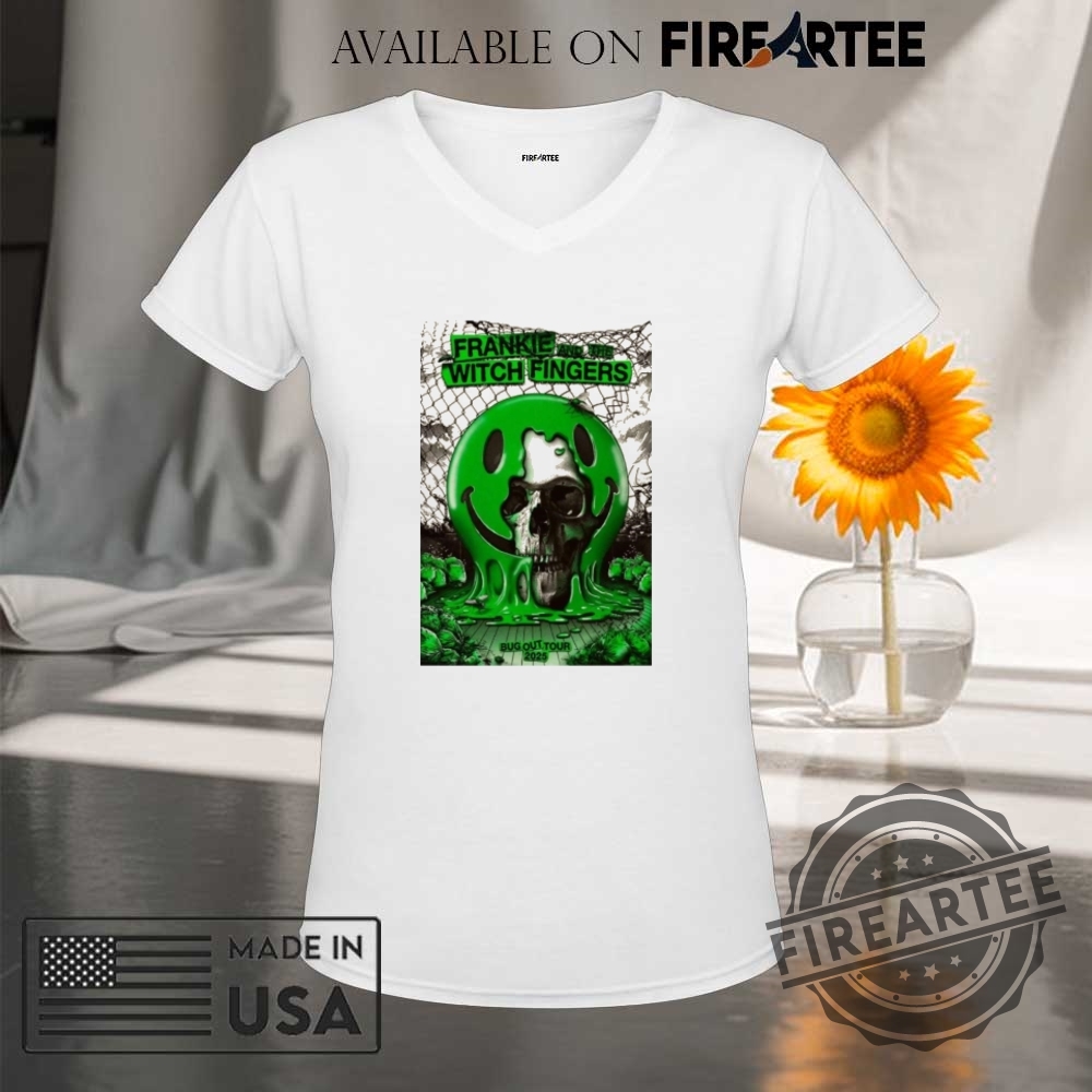Frankie And The Witch Fingers Bug Out Tour 25 Shirt 9 Frankie and the Witch Fingers Bug Out Tour 25 Shirt