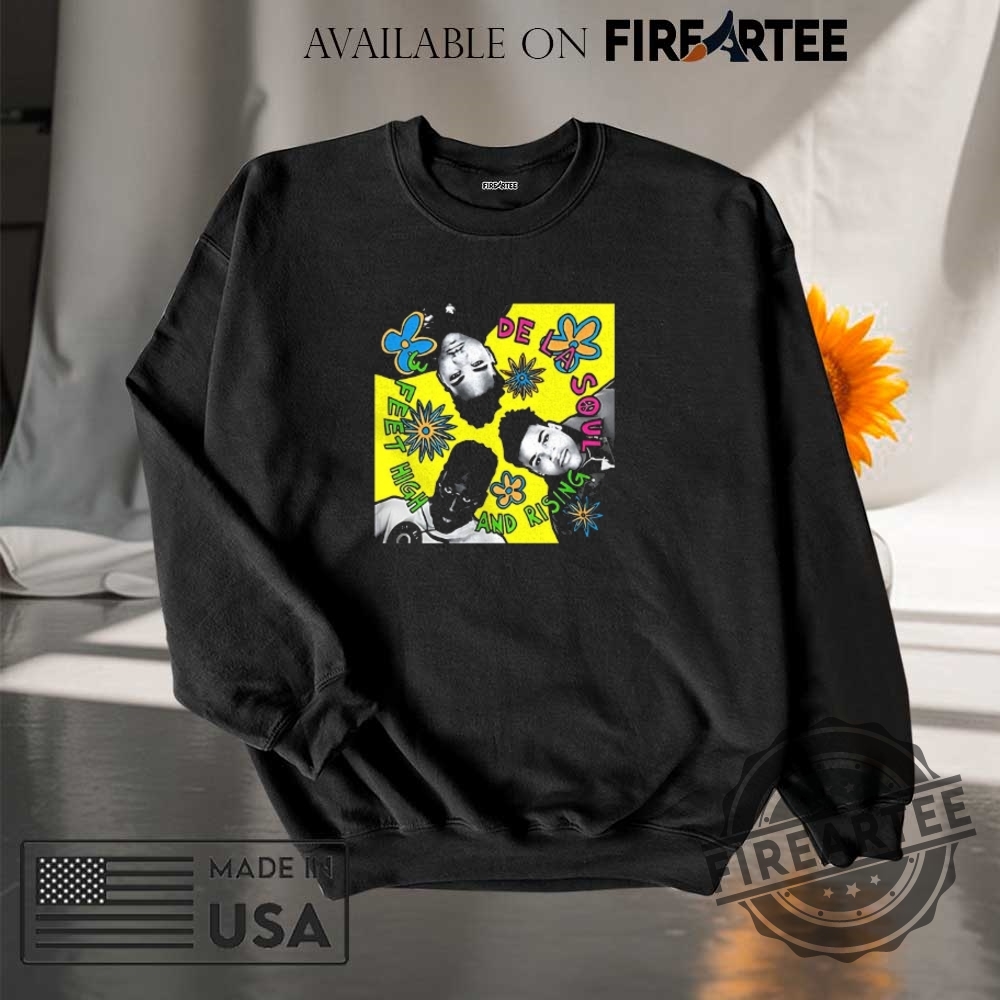 De La Soul 3 Feet High Album Cover Shirt 7 De La Soul 3 Feet High album cover shirt
