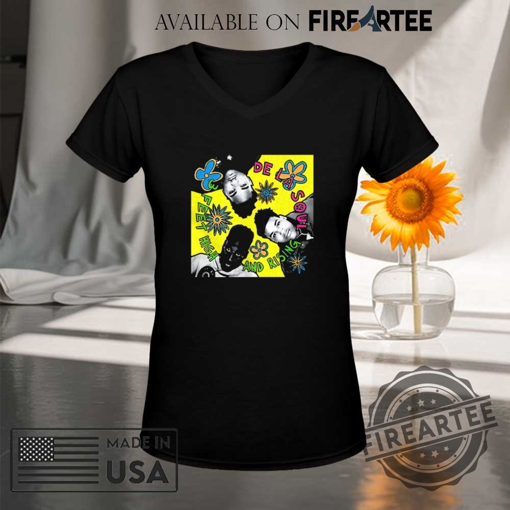 De La Soul 3 Feet High Album Cover Shirt 9 De La Soul 3 Feet High album cover shirt